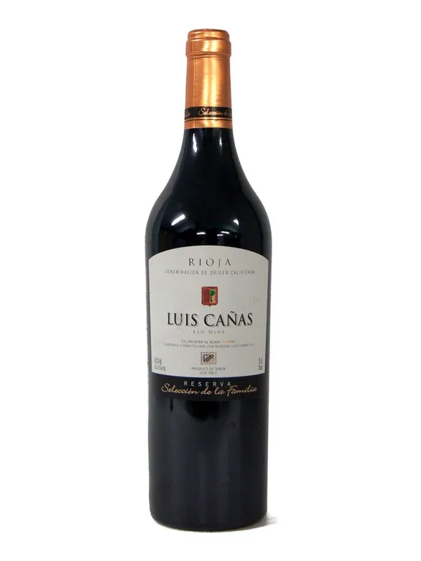 Botella de Luis Cañas Reserva Familia 2020