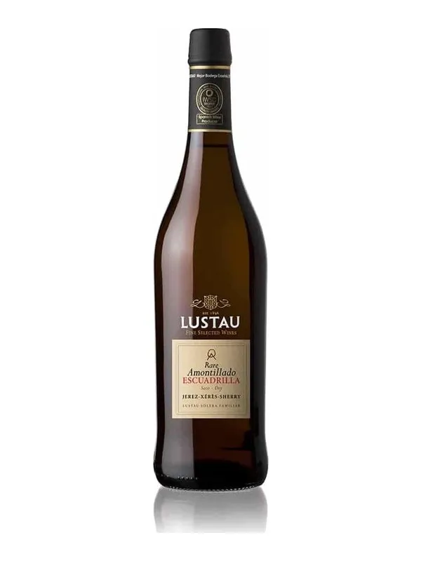 Botella de Lustau Amontillado Escuadrilla
