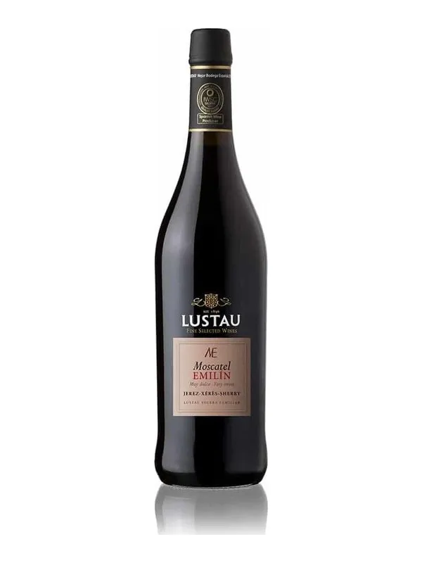 Botella de Lustau Moscatel Emilin