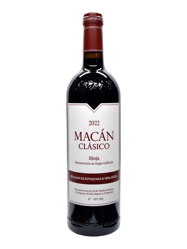 Botella de Macán Clásico 2022