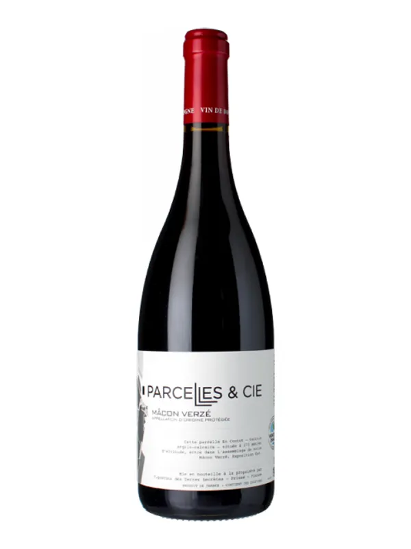 Botella de Macon-Verze Rouge - Parcelles & Cie - Vignerons des Terres Secrètes 2023