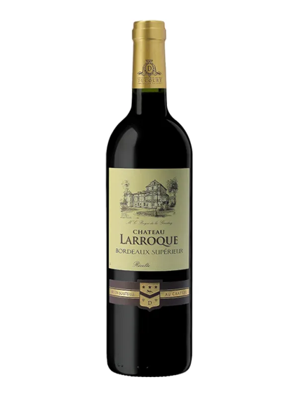 Botella de Magnum Château Larroque 2018
