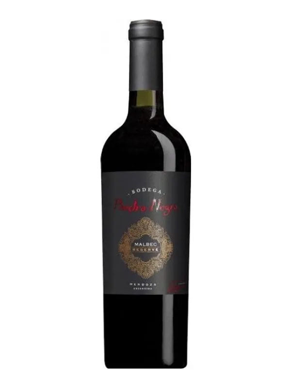 Botella de Malbec Réserve - Bodega Piedra Negra 2022