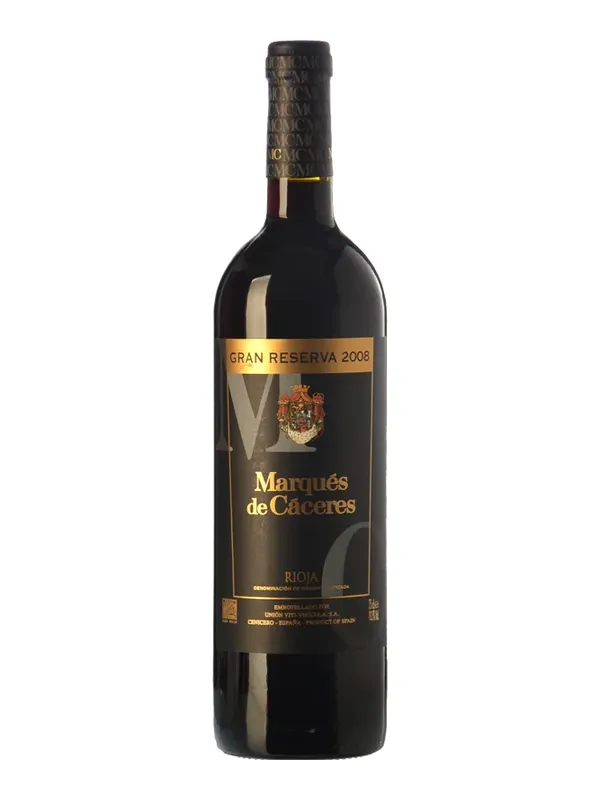 Botella de Marqués de Cáceres Gran Reserva 2020
