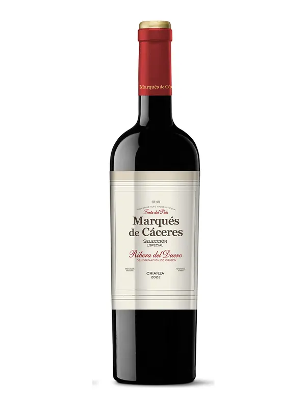Botella de Marqués de Cáceres Selección Especial Crianza 2022
