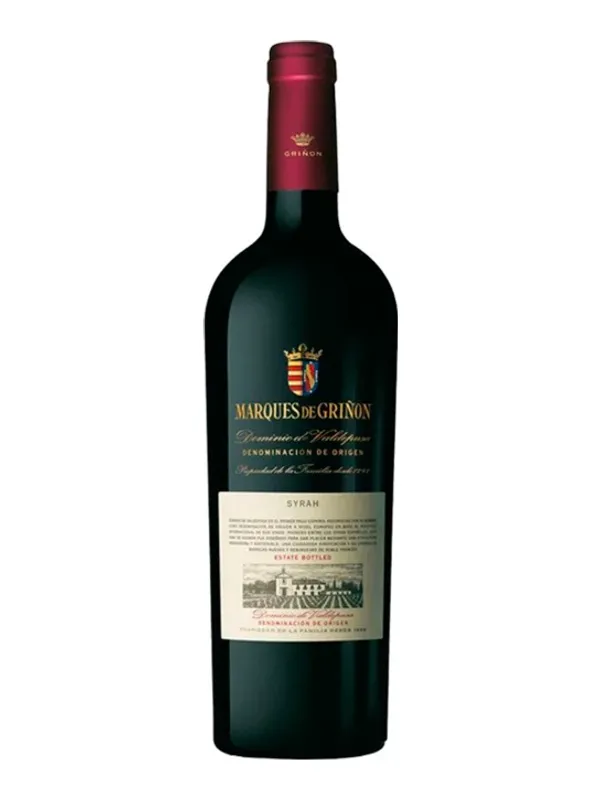 Botella de Marqués de Griñon Syrah