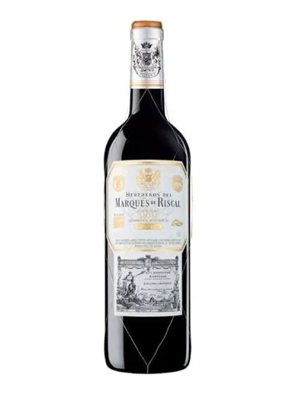 Botella de Marqués de Riscal Reserva