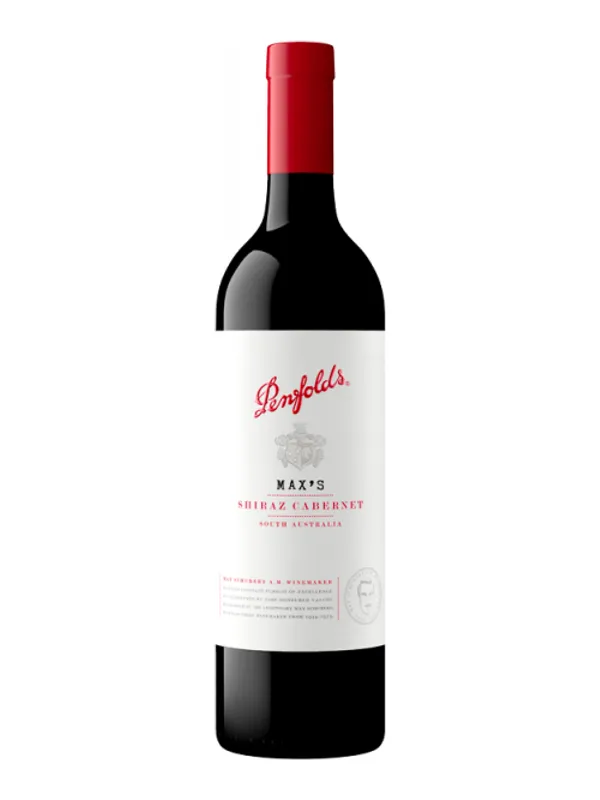 Botella de Max's Shiraz Cabernet Sauvignon - Penfolds 2022