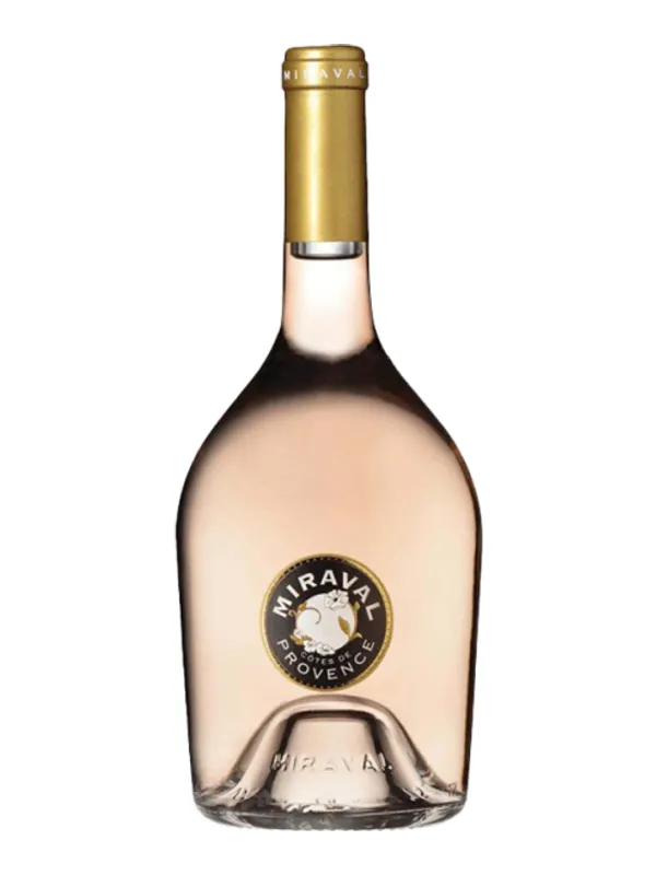 Botella de Miraval Rosé 2025