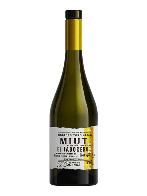 Botella de Miut El Jabonero 2020