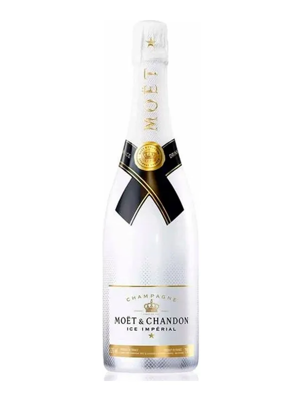 Botella de Moet &amp; Chandon Ice Imperial Blanco Hielo