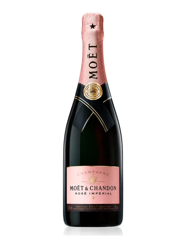 Botella de Moet & Chandon Brut Imperial Rose