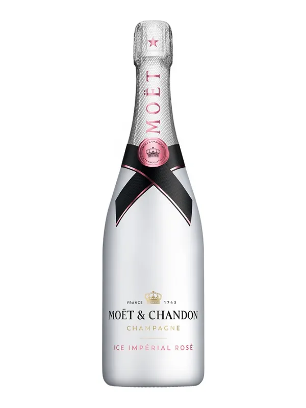 Botella de Moet & Chandon Ice Imperial Rose