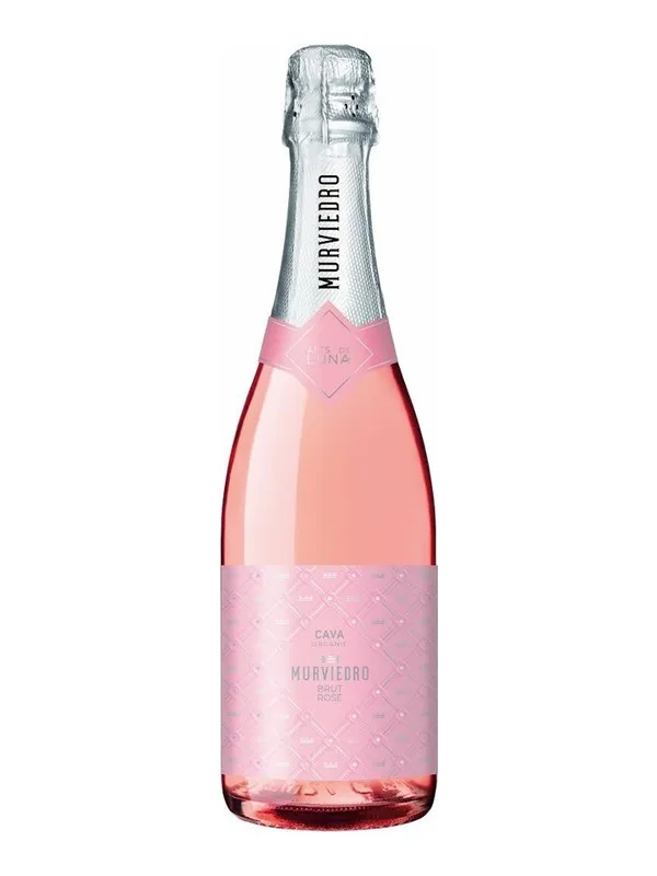 Botella de Murviedro Cava Organic Rosé Brut