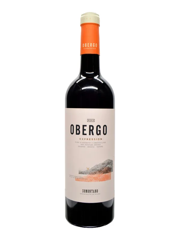 Botella de Obergo Expression 2016