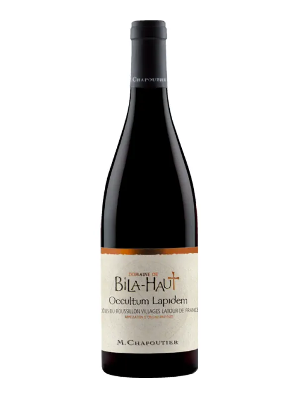 Botella de Occultum Lapidem - Domaine de Bila Haut - M. Chapoutier 2022