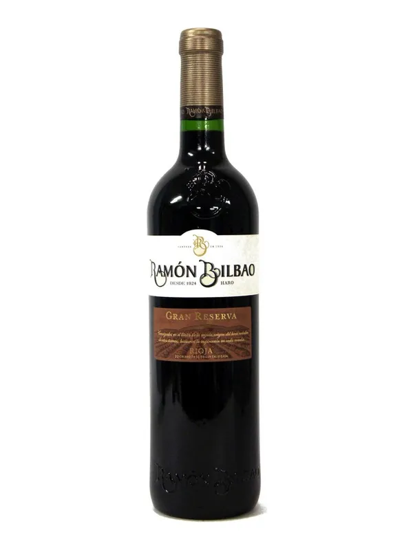 Botella de Ramón Bilbao Gran Reserva 2016