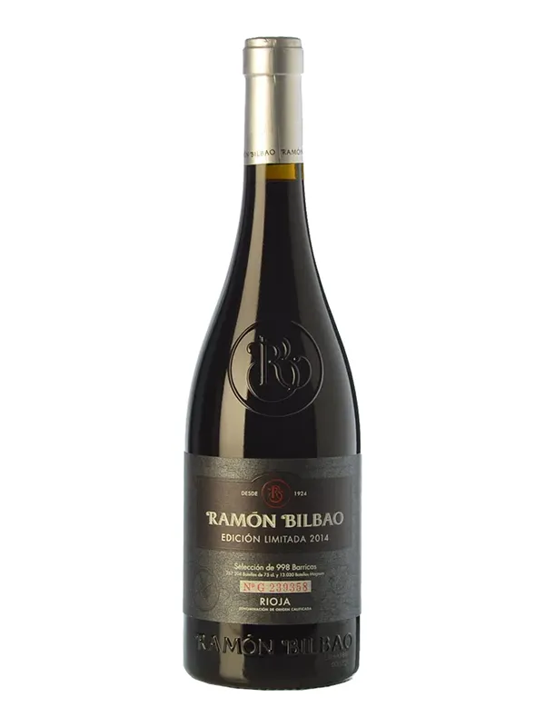 Botella de Ramón Bilbao Tempranillo Edición Limitada 2022