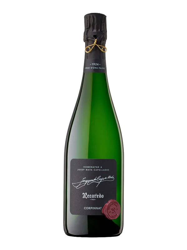 Botella de Recaredo Homenatge a Josep Mata Capellades 2004