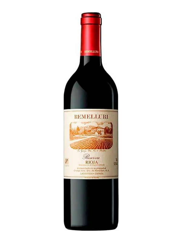 Botella de Remelluri Reserva 2011