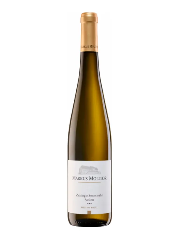 Botella de Riesling Zeltinger Sonnenuhr Auslese *** GOC - Markus Molitor 2021