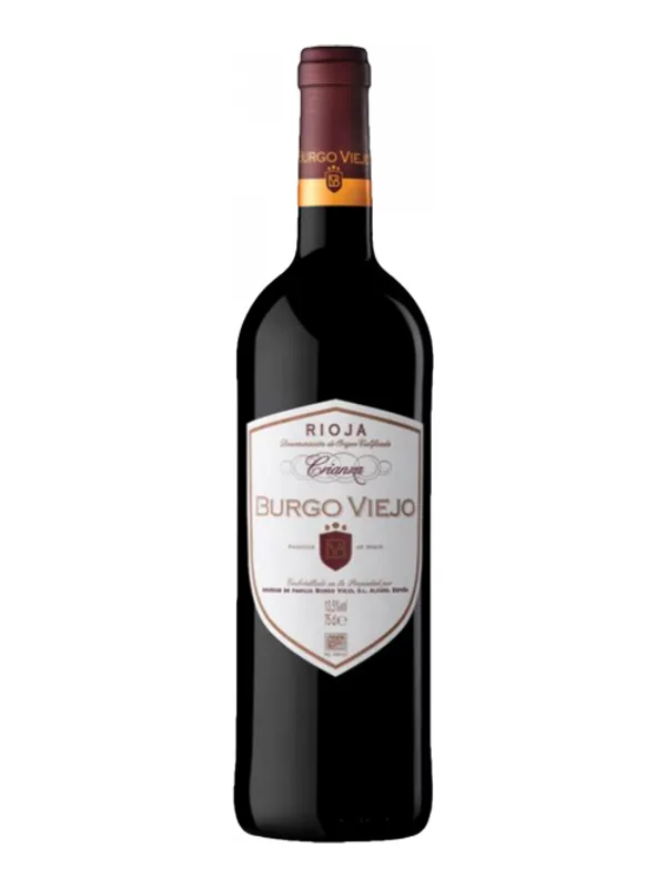 Botella de Rioja Crianza - Bodegas Burgo Viejo 2022