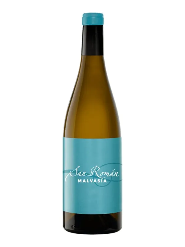 Botella de San Román Malvasía 2023