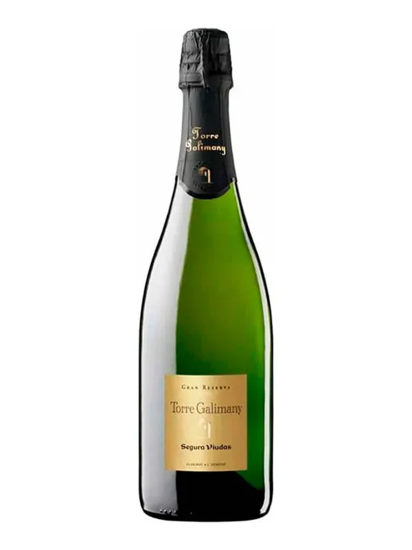 Botella de Segura Viudas Torre Galimany Brut Nature Gran Reserva