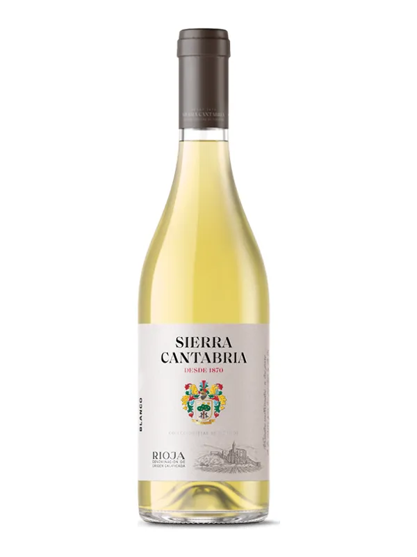 Botella de Sierra Cantabria Blanco