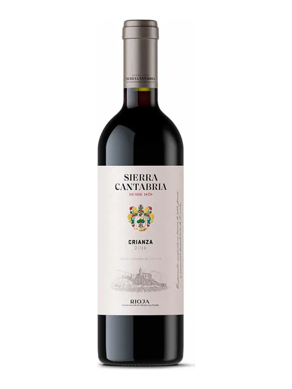 Botella de Sierra Cantabria Crianza 2017