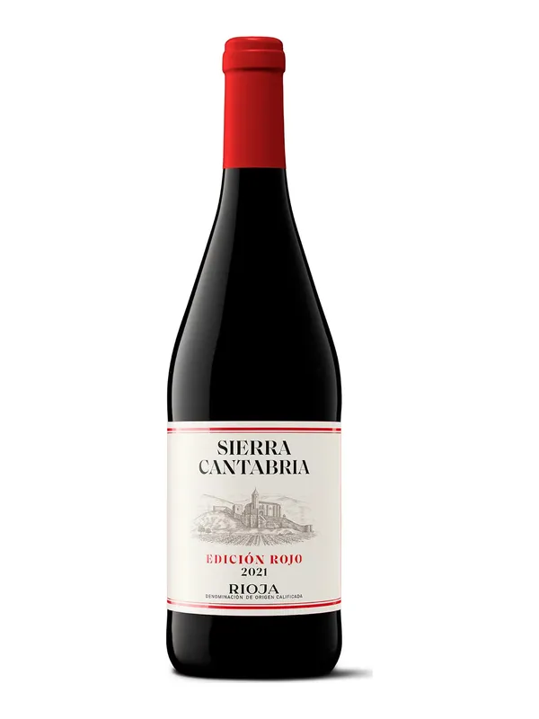 Botella de Sierra Cantabria Edición Rojo 2021