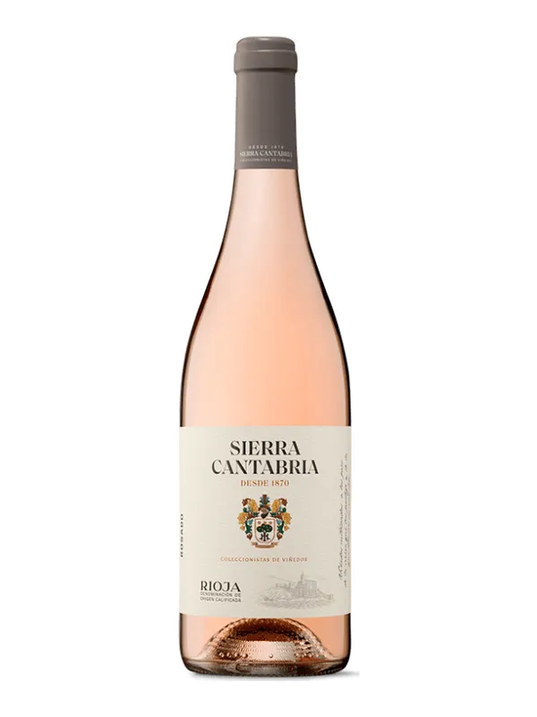 Botella de Sierra Cantabria Rosado
