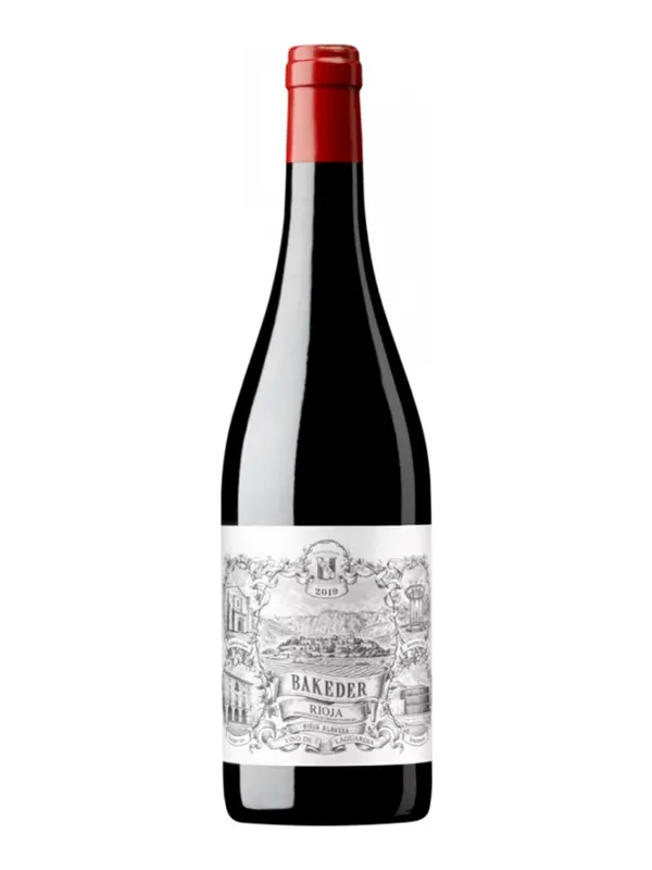 Botella de Tinto CVNE Bakeder
