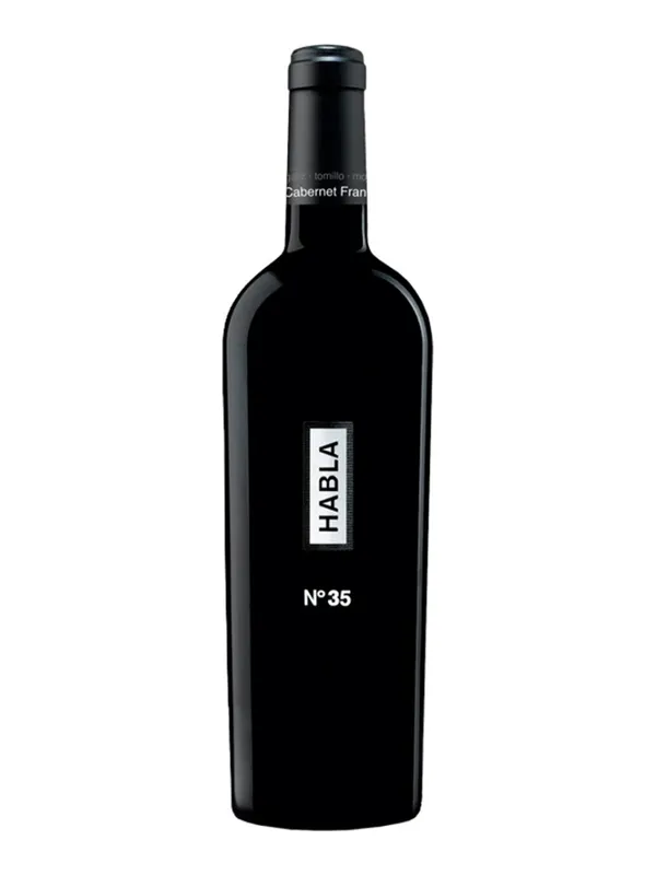 Botella de Tinto Habla Habla Nº 35. Cabernet Franc