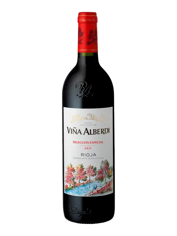 Botella de Tinto La Rioja Alta S.A. Viña Alberdi Selección especial Reserva
