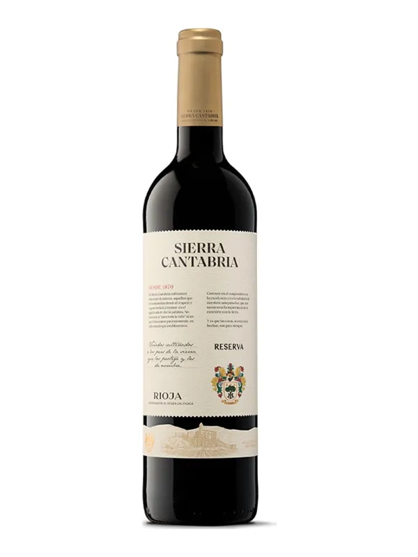 Botella de Tinto Sierra Cantabria Sierra Cantabria Reserva