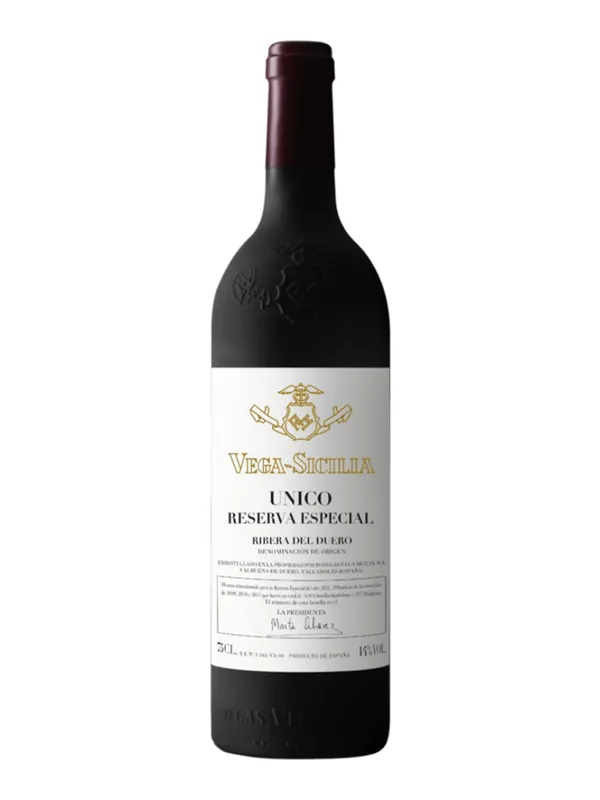 Ampolla de Tinto Vega Sicilia - Baron Rotschild Vega - Sicilia Único Reserva Especial 2024