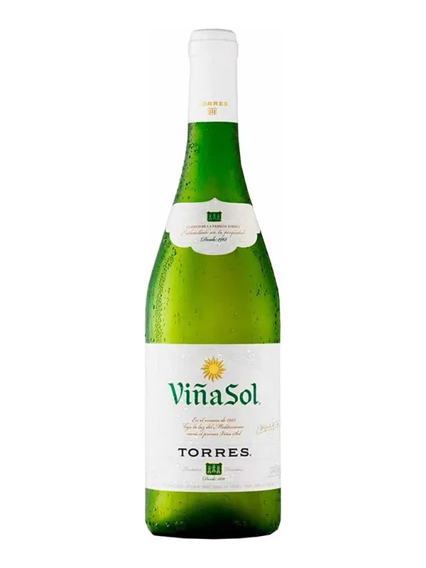 Botella de Torres Viña Sol Blanco 2019