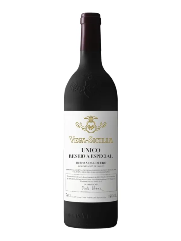 Botella de Vega Sicilia Único Reserva Especial - Edición 2025