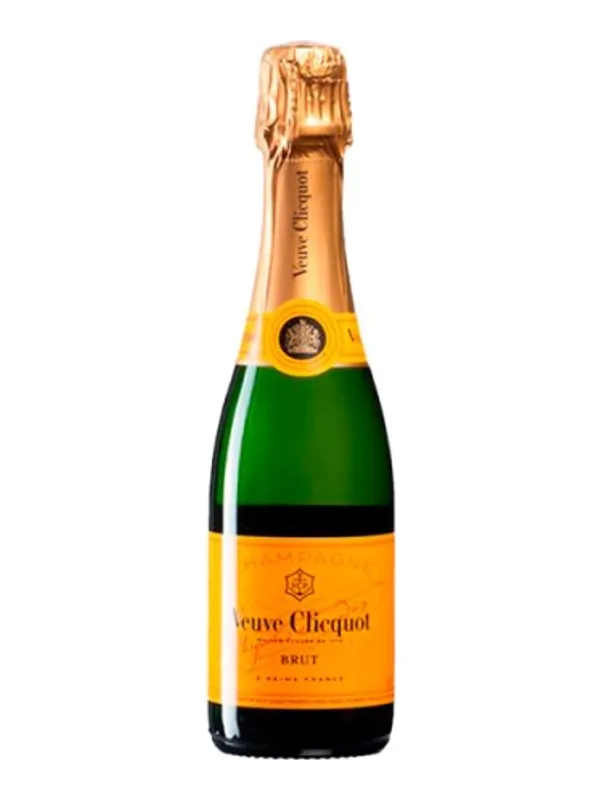 Botella de Veuve Clicquot Brut Yellow Label Media