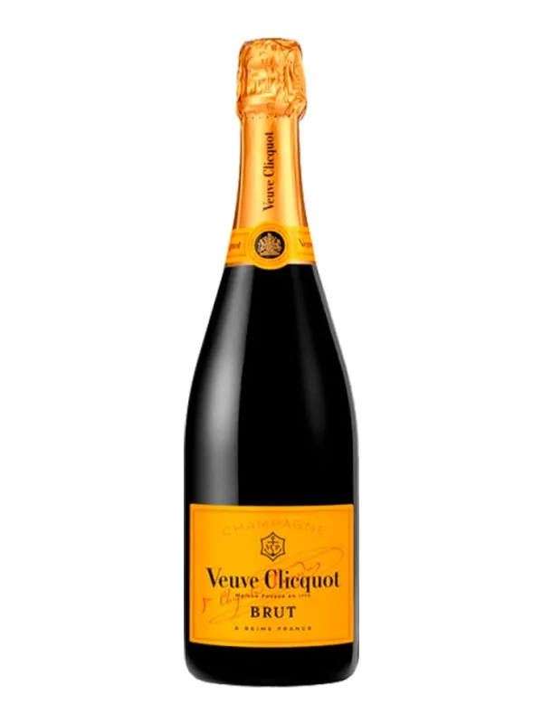 Botella de Veuve Clicquot Brut Yellow Label