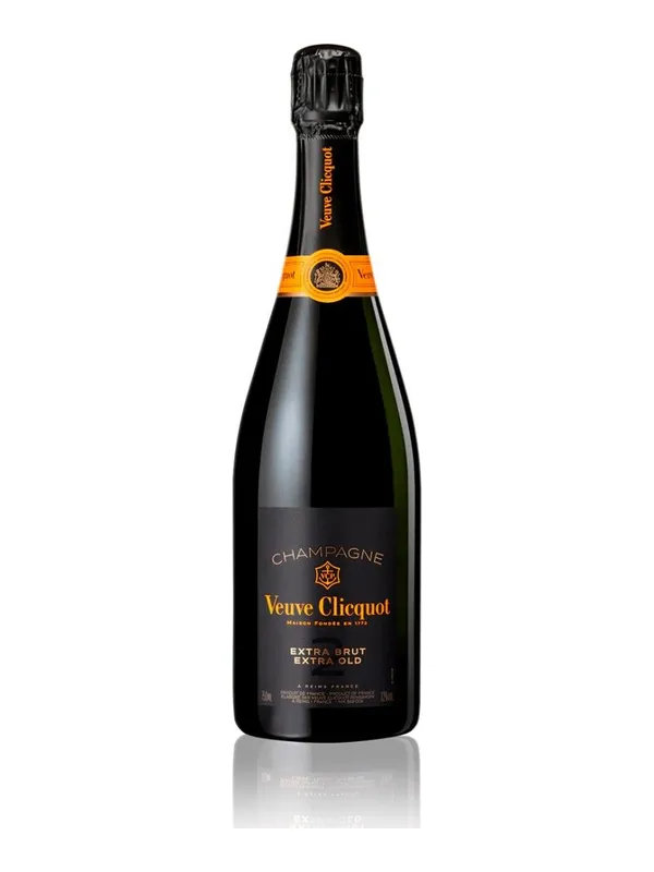 Botella de Veuve Clicquot Extra brut Extra Old