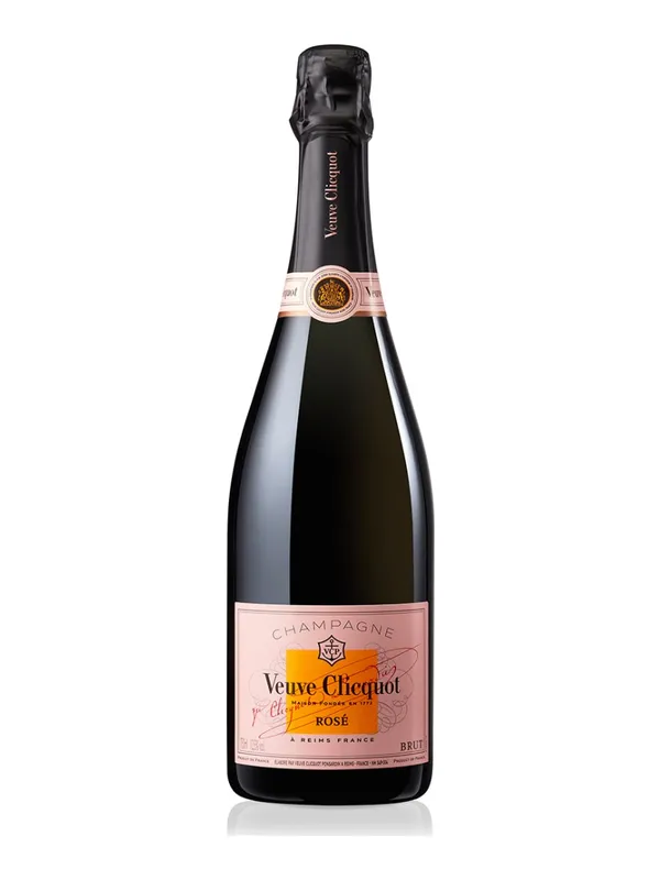 Botella de Veuve Clicquot Rose