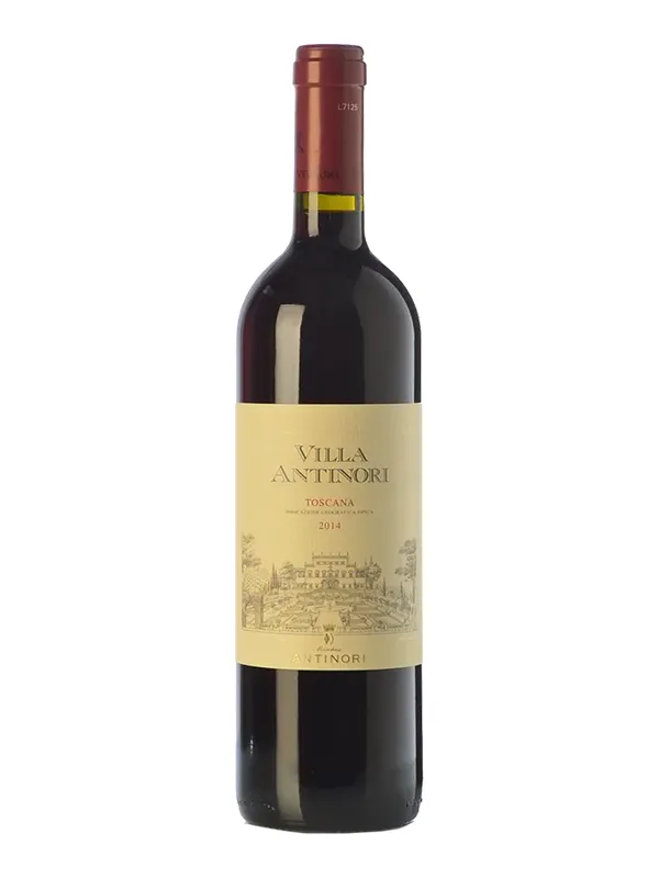 Botella de Villa Antinori Toscana Rosso 2023