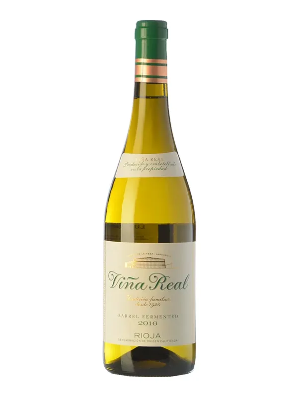 Botella de Viña Real Blanco Fermentado en Barrica 2022