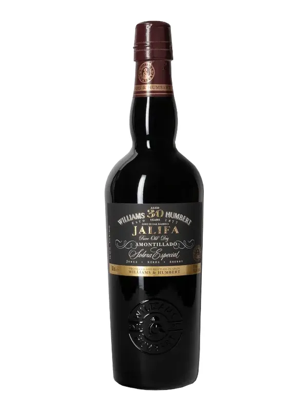 Botella de Williams & Humbert Jalifa Amontillado 30 años
