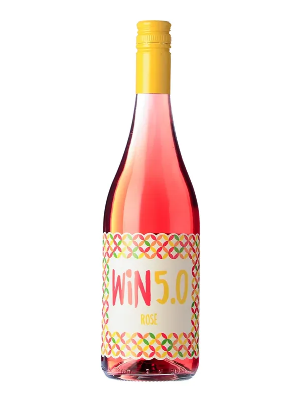 Botella de Win 5.0 Rosé Frizzante