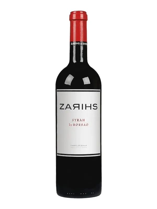 Botella de Zarihs Syrah By Borsao 2020